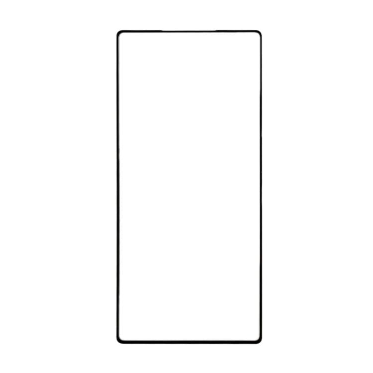 For ZTE Nubia Z70 Ultra NX733J NX736J Front Screen Outer Glass Lens with OCA Optically Clear Adhesive (Black) - For ZTE by PMc TechLife | Online Shopping South Africa | PMc TechLife | Buy Now Pay Later Mobicred