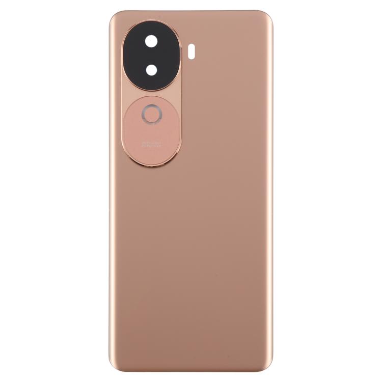For vivo V40e Battery Back Cover with Camera Lens Cover(Gold) - Back Cover by PMC TechLife | Online Shopping South Africa | PMC TechLife | Buy Now Pay Later Mobicred