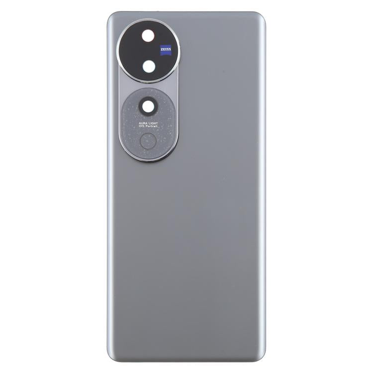 For vivo V40 Pro Battery Back Cover with Camera Lens Cover(Gray) - Back Cover by PMc TechLife | Online Shopping South Africa | PMc TechLife | Buy Now Pay Later Mobicred
