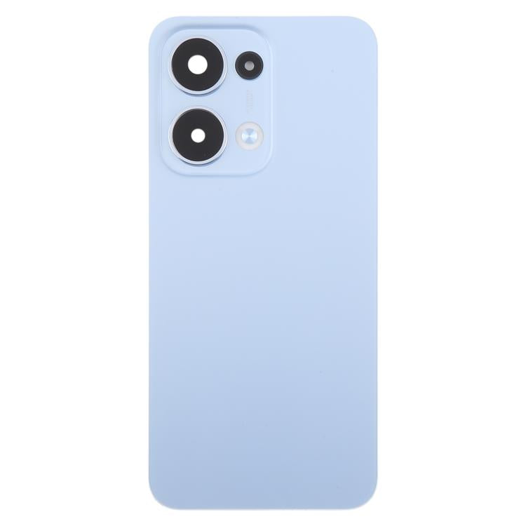 For OPPO Reno13 Original Battery Back Cover with Camera Lens Cover(Baby Blue) - free shipping - PMc TechLife - Order now!