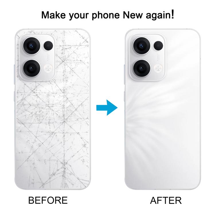 For OPPO Reno13 Original Battery Back Cover with Camera Lens Cover(Baby Blue) - free shipping - PMc TechLife - Order now!