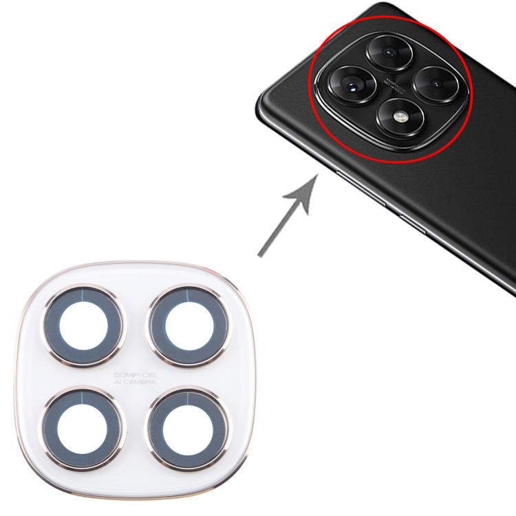 For Xiaomi Redmi Note 14 Pro 5G Original Rear Camera Lens Cover (White) - free shipping - PMc TechLife - Order now!
