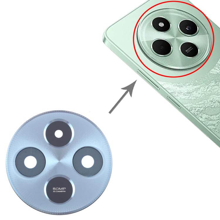 For Xiaomi Poco C75 5G Original Rear Camera Lens Cover (Blue) - Camera by PMc TechLife | Online Shopping South Africa | PMc TechLife | Buy Now Pay Later Mobicred