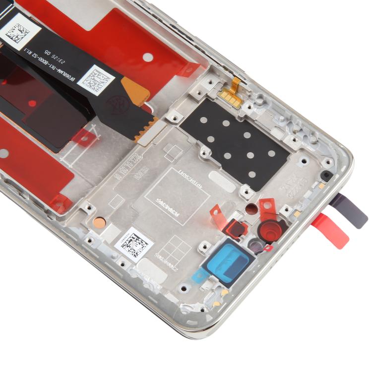 For Honor 90 Pro Original LCD Screen Digitizer Full Assembly with Frame (Silver) - LCD Screen by PMc TechLife | Online Shopping South Africa | PMc TechLife | Buy Now Pay Later Mobicred