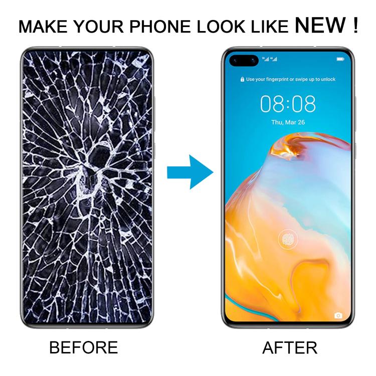 For Huawei P40 TFT LCD Screen Digitizer Full Assembly with Frame, Not Supporting Fingerprint Identification (Black) - LCD Screen by PMc TechLife | Online Shopping South Africa | PMc TechLife | Buy Now Pay Later Mobicred