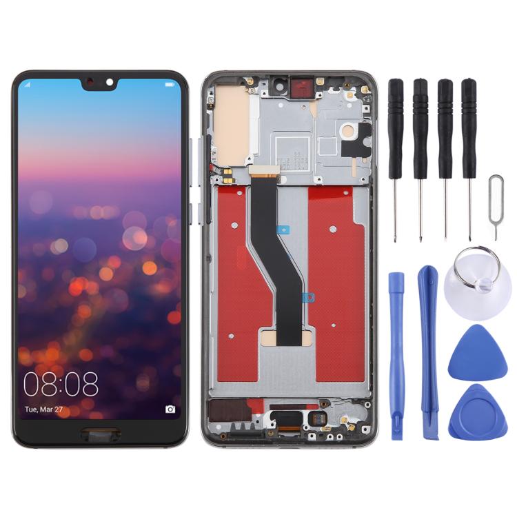 For Huawei P20 Pro TFT LCD Screen Digitizer Full Assembly with Frame, Not Supporting Fingerprint Identification (Black) - LCD Screen by PMc TechLife | Online Shopping South Africa | PMc TechLife | Buy Now Pay Later Mobicred