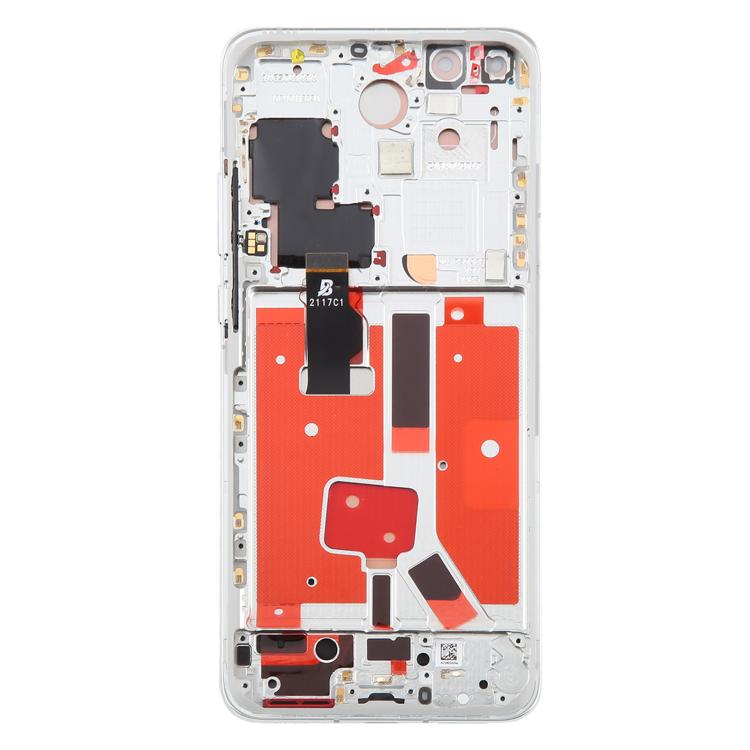 For Huawei P40 Pro TFT LCD Screen Digitizer Full Assembly with Frame, Not Supporting Fingerprint Identification (Silver) - LCD Screen by PMc TechLife | Online Shopping South Africa | PMc TechLife | Buy Now Pay Later Mobicred