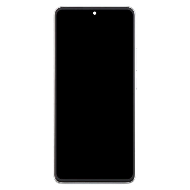 For Xiaomi Redmi Note 14 5G India AMOLED Original LCD Screen Digitizer Full Assembly with Frame (Silver) - LCD Screen by PMc TechLife | Online Shopping South Africa | PMc TechLife | Buy Now Pay Later Mobicred