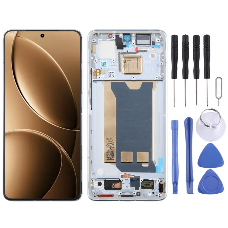 For Xiaomi Redmi K80 AMOLED Original LCD Screen Digitizer Full Assembly with Frame (Blue) - LCD Screen by PMc TechLife | Online Shopping South Africa | PMc TechLife | Buy Now Pay Later Mobicred