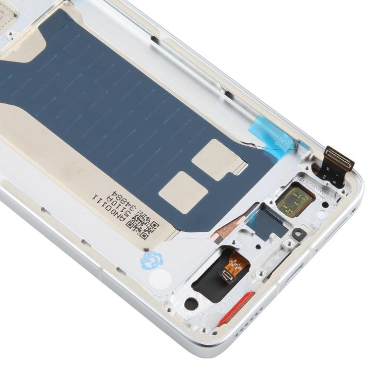 For Xiaomi Redmi K80 AMOLED Original LCD Screen Digitizer Full Assembly with Frame (Silver) - LCD Screen by PMc TechLife | Online Shopping South Africa | PMc TechLife | Buy Now Pay Later Mobicred