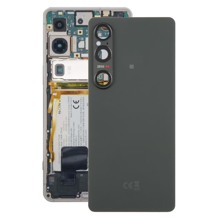 For Sony Xperia 1 VI Original Battery Back Cover with Camera Lens Cover(Green) - Back Cover by PMc TechLife | Online Shopping South Africa | PMc TechLife | Buy Now Pay Later Mobicred