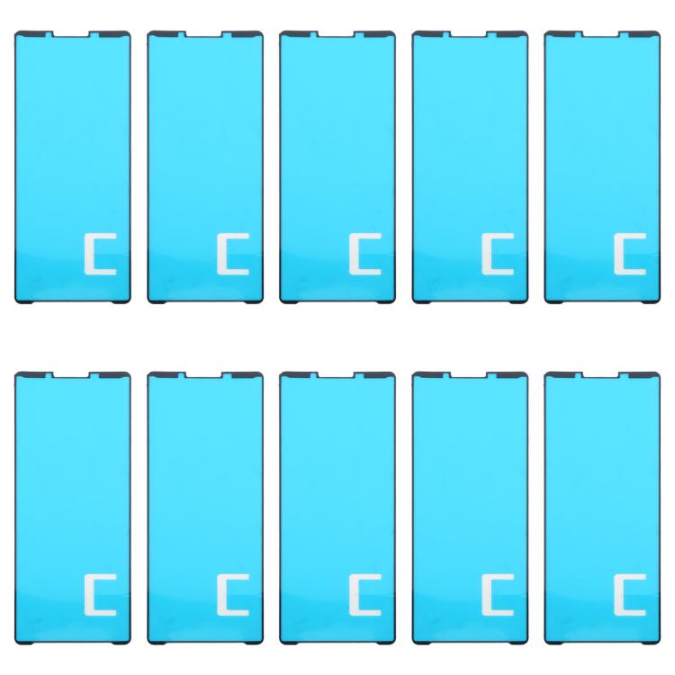 For Sony Xperia 5 V 10pcs Original Front Housing Adhesive - Adhesive Sticker by PMc TechLife | Online Shopping South Africa | PMc TechLife | Buy Now Pay Later Mobicred