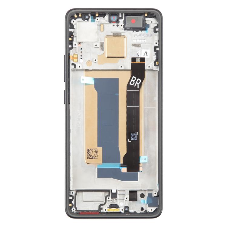 For Xiaomi Poco X7 Pro AMOLED Original LCD Screen Digitizer Full Assembly with Frame (Black) - LCD Screen by PMc TechLife | Online Shopping South Africa | PMc TechLife | Buy Now Pay Later Mobicred