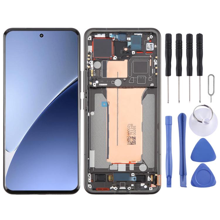 For Xiaomi 15 Pro AMOLED Original LCD Screen Digitizer Full Assembly with Frame (Black) - LCD Screen by PMc TechLife | Online Shopping South Africa | PMc TechLife | Buy Now Pay Later Mobicred