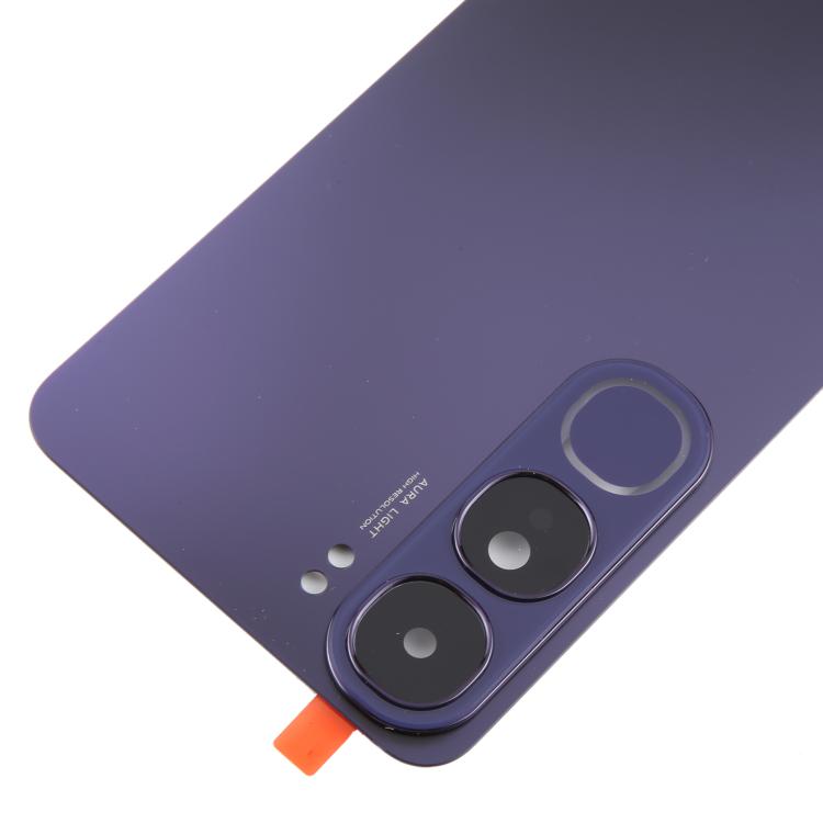 For vivo Y300 5G India Version Original Battery Back Cover with Camera Lens Cover(Purple) - Back Cover by PMc TechLife | Online Shopping South Africa | PMc TechLife | Buy Now Pay Later Mobicred