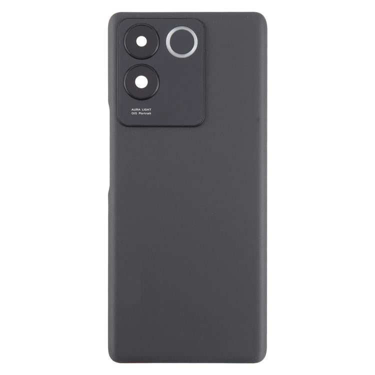 For vivo S17e Battery Back Cover with Camera Lens Cover(Black) - Back Cover by PMc TechLife | Online Shopping South Africa | PMc TechLife | Buy Now Pay Later Mobicred