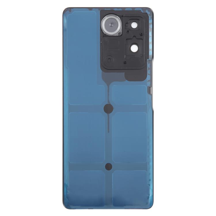 For vivo T2 Pro Battery Back Cover with Camera Lens Cover(Black) - Back Cover by PMc TechLife | Online Shopping South Africa | PMc TechLife | Buy Now Pay Later Mobicred