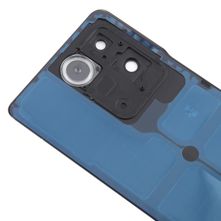 For vivo T2 Pro Battery Back Cover with Camera Lens Cover(Black) - Back Cover by PMc TechLife | Online Shopping South Africa | PMc TechLife | Buy Now Pay Later Mobicred