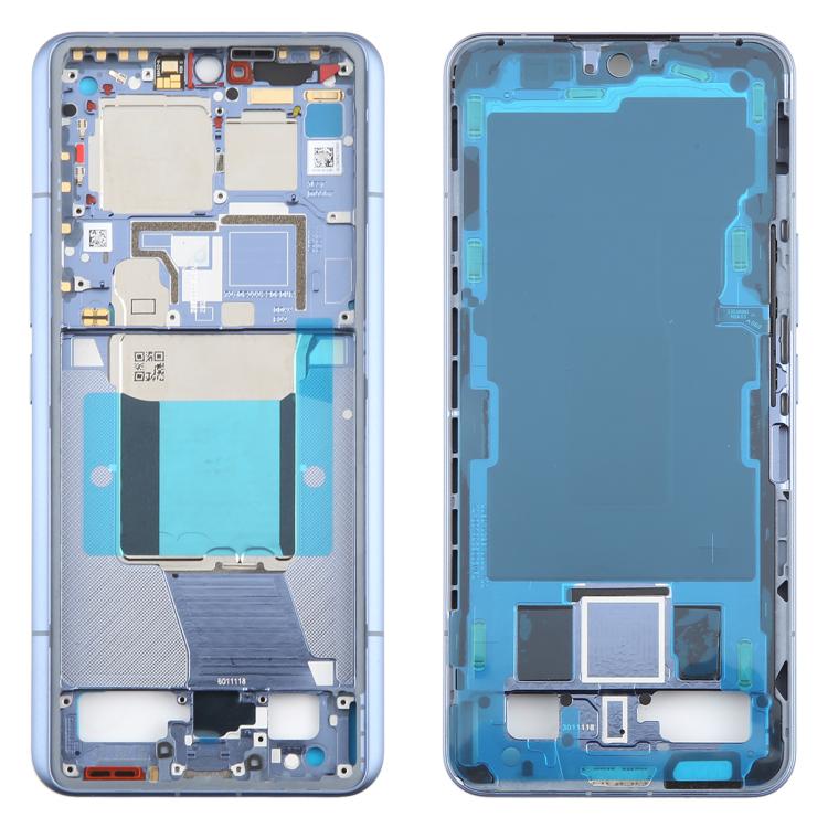 For Xiaomi 14 Ultra Original Middle Frame Bezel Plate (Blue) - Frame Bezel Plate by PMc TechLife | Online Shopping South Africa | PMc TechLife | Buy Now Pay Later Mobicred
