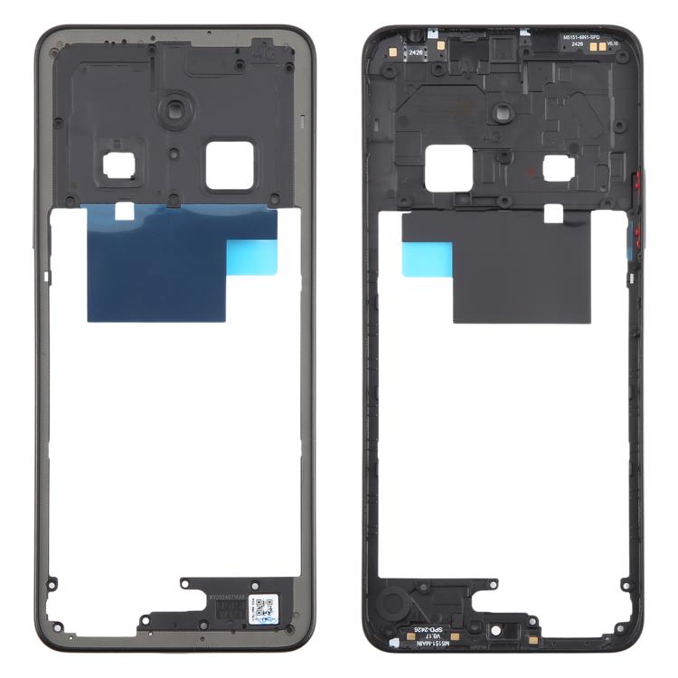 For Xiaomi Redmi 14C 4G Original Middle Frame Bezel Plate (Black) - Frame Bezel Plate by PMc TechLife | Online Shopping South Africa | PMc TechLife | Buy Now Pay Later Mobicred