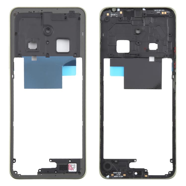 For Xiaomi Redmi 14C 4G Original Middle Frame Bezel Plate (Dark Green) - Frame Bezel Plate by PMc TechLife | Online Shopping South Africa | PMc TechLife | Buy Now Pay Later Mobicred