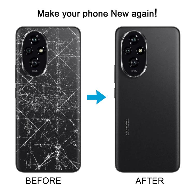 For Honor 200 OEM Battery Back Cover with Camera Lens Cover(White) - Back Cover by PMc TechLife | Online Shopping South Africa | PMc TechLife | Buy Now Pay Later Mobicred