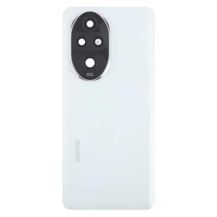For Honor 200 Pro OEM Battery Back Cover with Camera Lens Cover(White) - Back Cover by PMc TechLife | Online Shopping South Africa | PMc TechLife | Buy Now Pay Later Mobicred