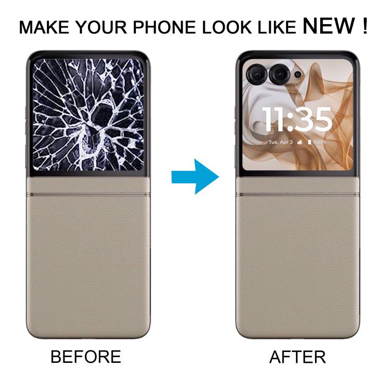 For Motorola Razr 50 Original Secondary LCD Screen with Digitizer Full Assembly - LCD Screen by PMc TechLife | Online Shopping South Africa | PMc TechLife | Buy Now Pay Later Mobicred