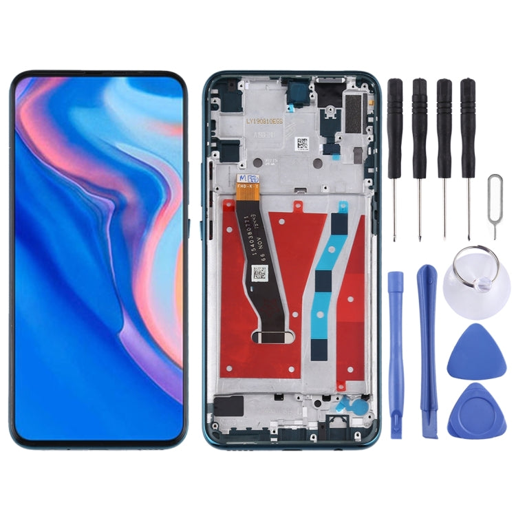 For Honor 9X Global LCD Screen and Digitizer Full Assembly with Frame (Green) - LCD Screen by PMC TechLife | Online Shopping South Africa | PMC TechLife | Buy Now Pay Later Mobicred