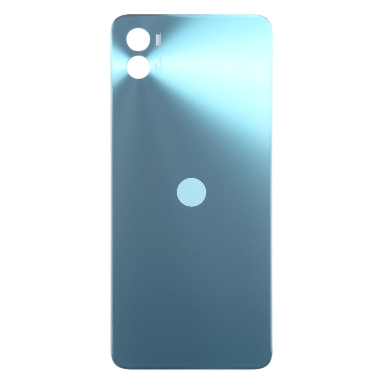 For Motorola Moto E32 India Original Battery Back Cover(Blue) - Back Cover by PMC TechLife | Online Shopping South Africa | PMC TechLife