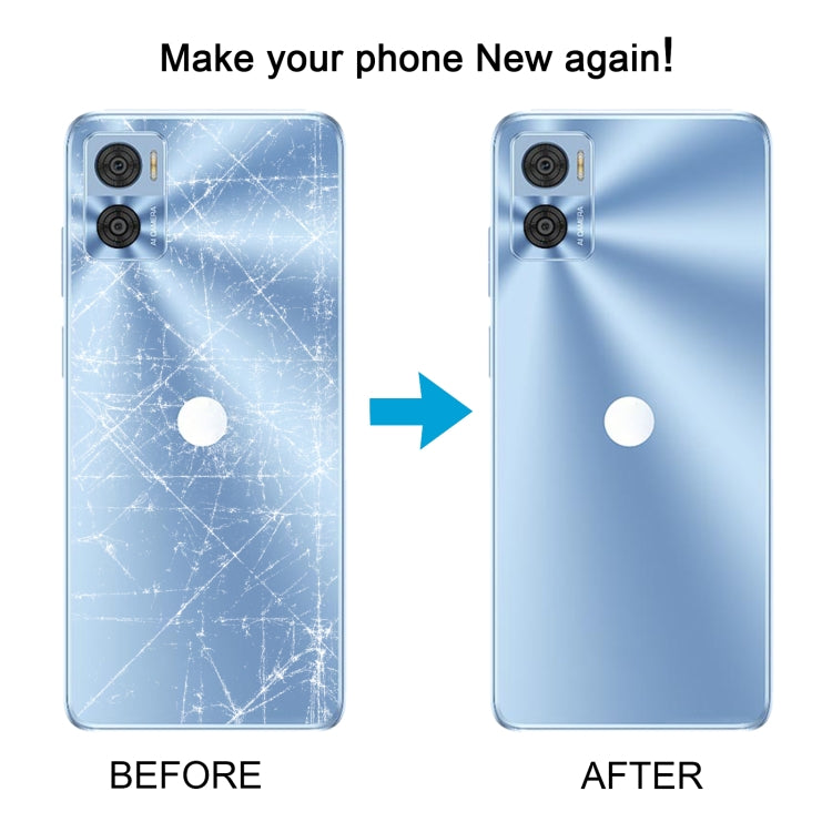 For Motorola Moto E22i Original Battery Back Cover(Deep Blue) - Back Cover by PMC TechLife | Online Shopping South Africa | PMC TechLife