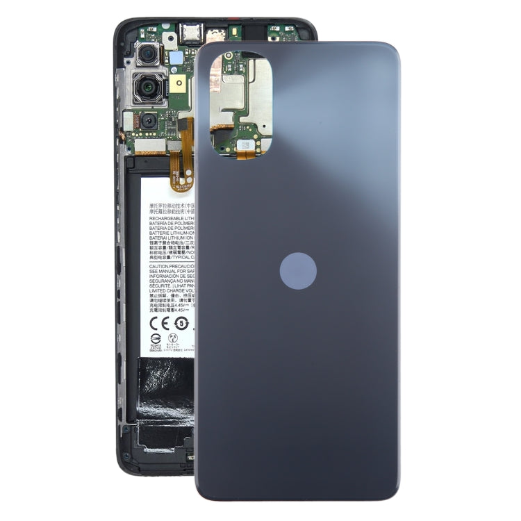 For Motorola Moto E32s Original Battery Back Cover(Grey) - Back Cover by PMC TechLife | Online Shopping South Africa | PMC TechLife