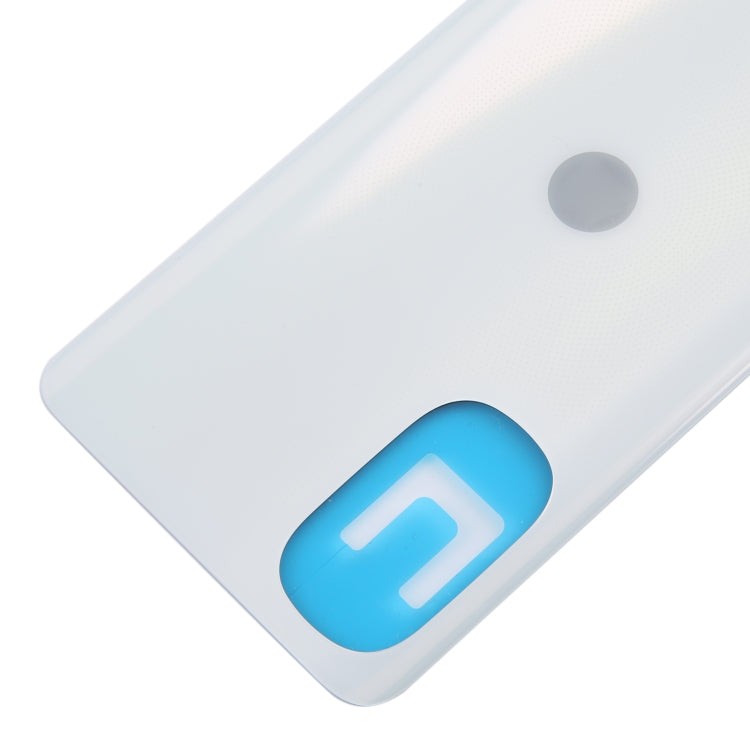 For Motorola Moto G71s Original Battery Back Cover(White) - Back Cover by PMC TechLife | Online Shopping South Africa | PMC TechLife