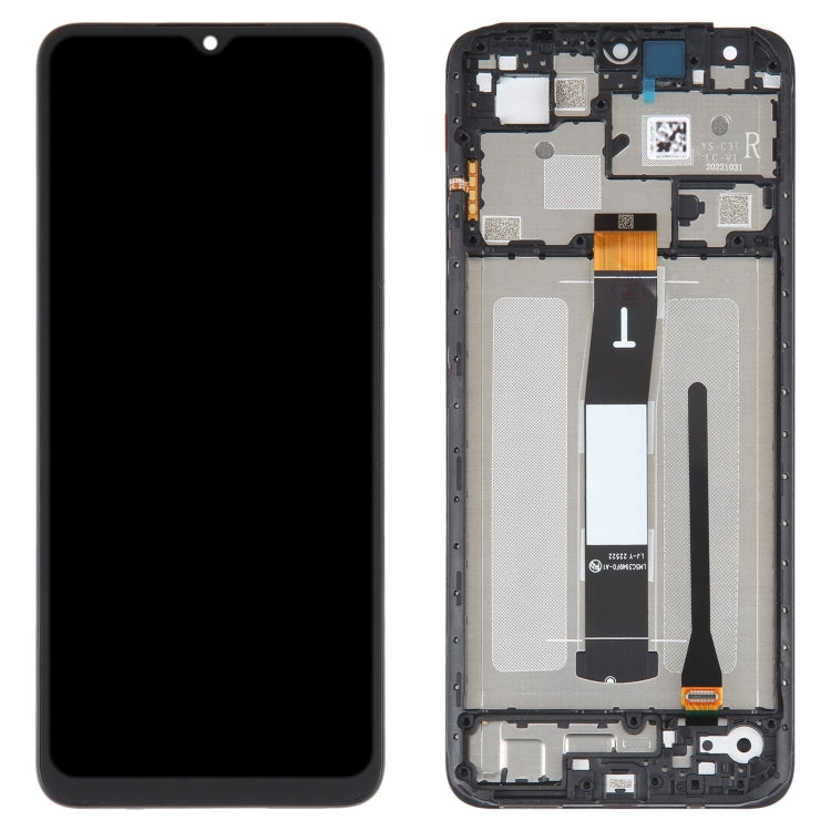 For Xiaomi Poco C55 OEM LCD Screen Digitizer Full Assembly with Frame - free shipping - PMC TechLife - Order now!