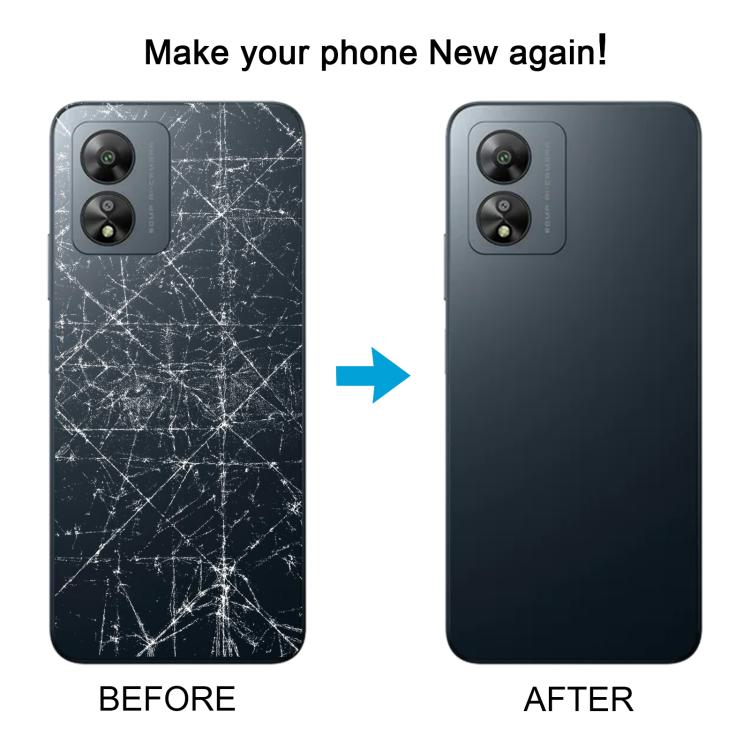 For Boost Celero 5G SC SN339D Glass Battery Back Cover(Gray) - Others by PMc TechLife | Online Shopping South Africa | PMc TechLife | Buy Now Pay Later Mobicred