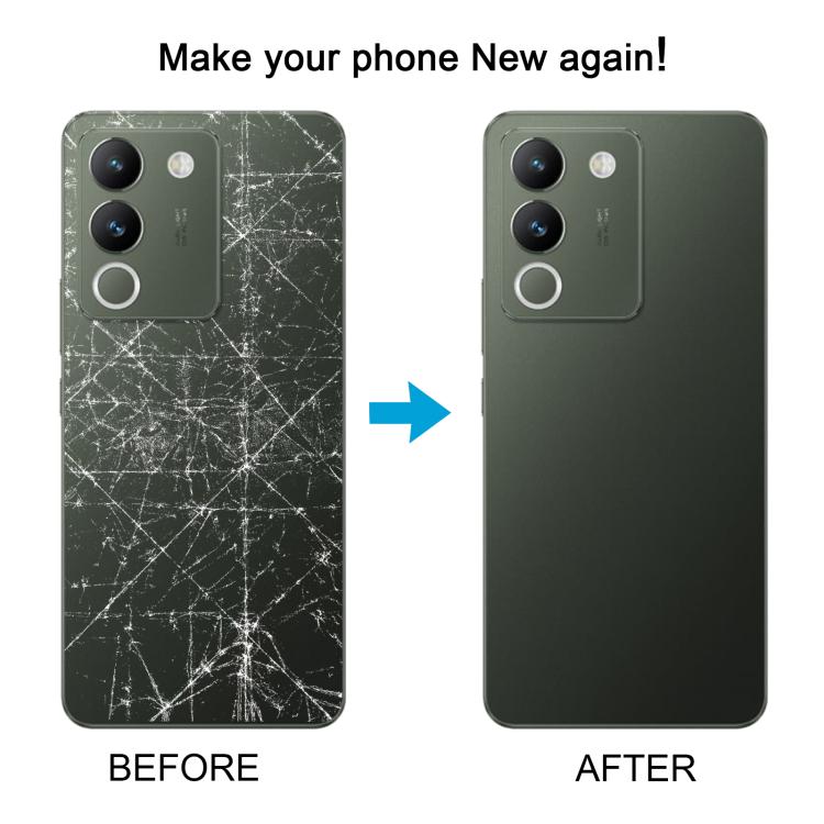 For vivo V29e Back Cover with Camera Lens Cover(Pink) - Back Cover by PMc TechLife | Online Shopping South Africa | PMc TechLife | Buy Now Pay Later Mobicred