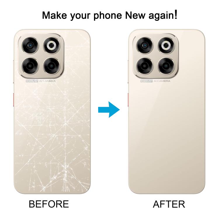 For ZTE Blade V70 / Axon 70 Glass Battery Back Cover with Adhesive(Green) - free shipping - PMc TechLife - Order now!