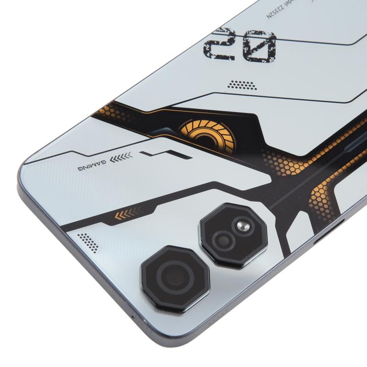 For ZTE nubia Neo 2 Z2352N Plastic Battery Back Cover with Camera Lens Cover(Silver) - For ZTE by PMc TechLife | Online Shopping South Africa | PMc TechLife | Buy Now Pay Later Mobicred