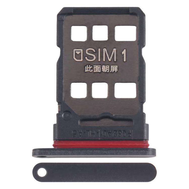 For ZTE nubia Z50 NX711J SIM + SIM Card Tray (Black) - For ZTE by PMc TechLife | Online Shopping South Africa | PMc TechLife | Buy Now Pay Later Mobicred