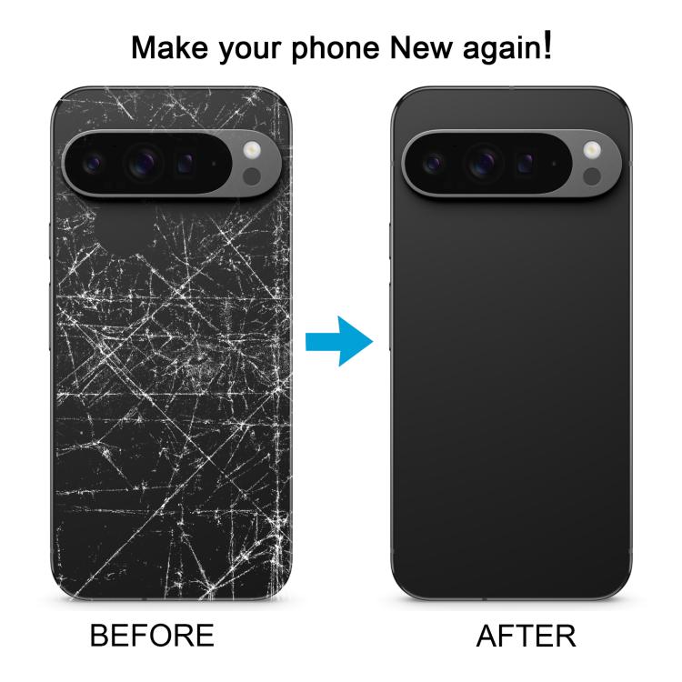 For Google Pixel 9 Pro XL Original Back Cover(Black) - Back Cover by PMc TechLife | Online Shopping South Africa | PMc TechLife | Buy Now Pay Later Mobicred
