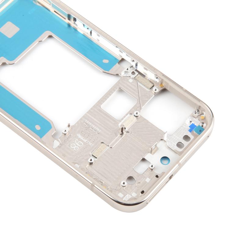 For Google Pixel 9 Pro Original Middle Frame Bezel Plate (Gold) - free shipping - PMc TechLife - Order now!