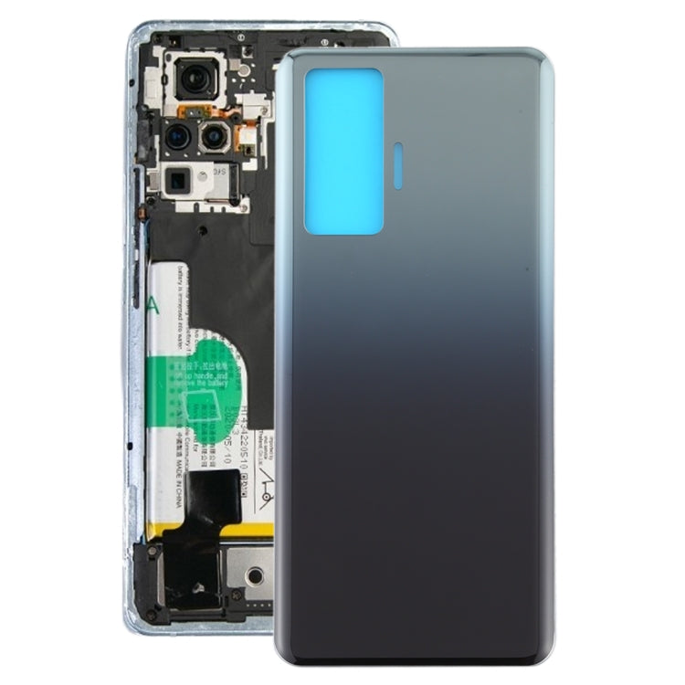 For Vivo X50 2004 Battery Back Cover (Black) - Back Cover by PMC TechLife | Online Shopping South Africa | PMC TechLife | Buy Now Pay Later Mobicred
