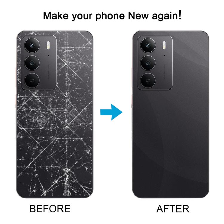 For Realme C75 4G Original Back Cover with Camera Lens Cover(Black) - free shipping - PMc TechLife - Order now!