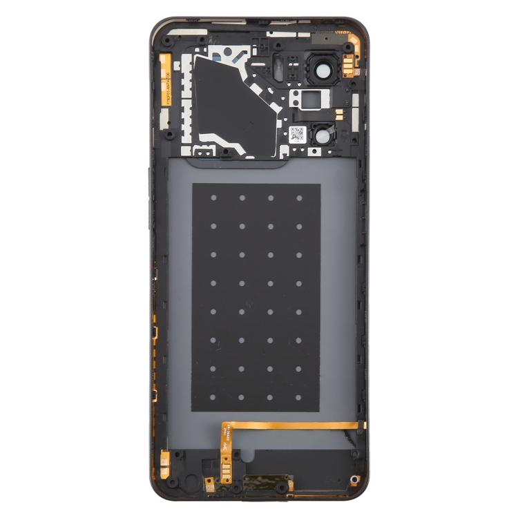 For ZTE nubia Neo 3 Plastic Battery Back Cover with Middle Frame / Camera Lens Cover(Black) - free shipping - PMC TechLife - Order now!