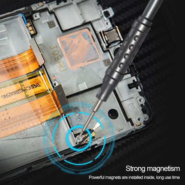 XL-655 3D Non-slip Hollow Cross Tip Middle Bezel 2.5 Screwdriver - free shipping - PMC TechLife - Order now!
