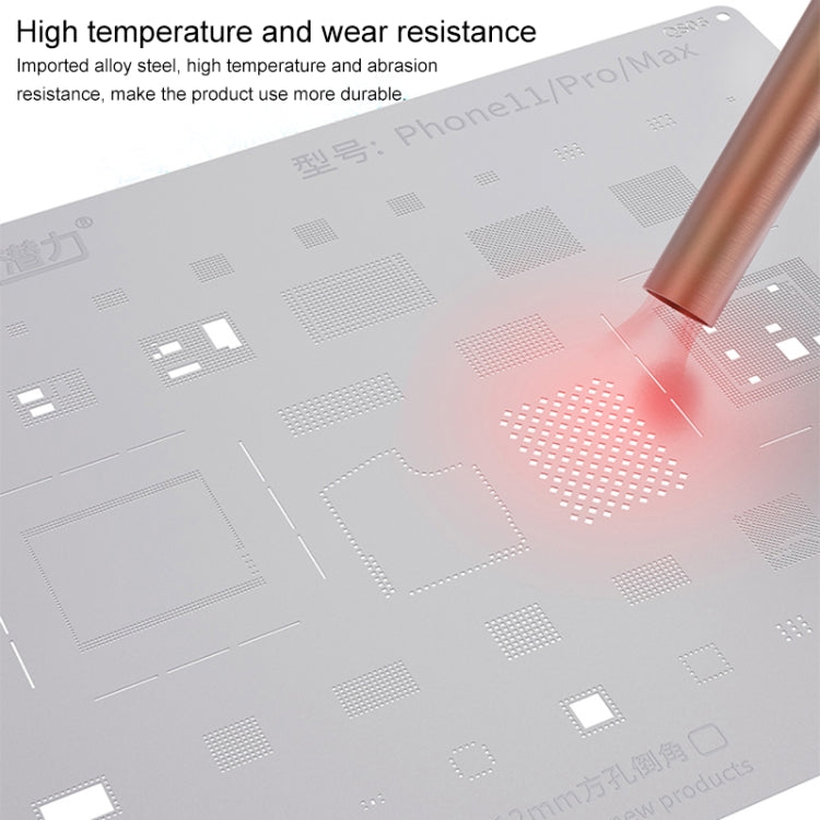 Qianli QS03 Bumblebee Stencils BGA Reballing Planting Tin Plate For iPhone 7/7 Plus - free shipping - PMC TechLife - Order now!