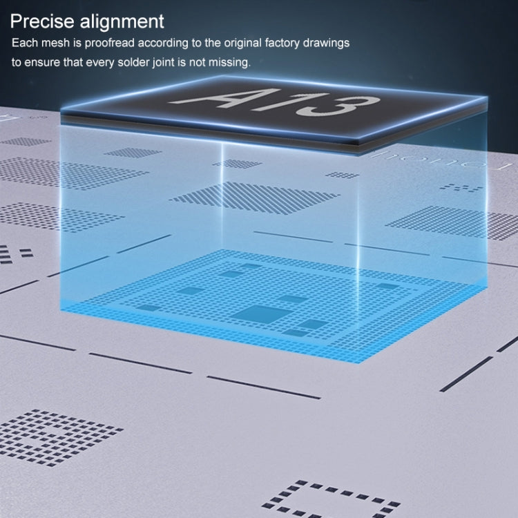 Qianli QS03 Bumblebee Stencils BGA Reballing Planting Tin Plate For iPhone 7/7 Plus - free shipping - PMC TechLife - Order now!