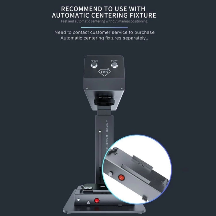 TBK-958M Laser Marking Machine Auto Focus Frame Separator 2 in 1 Engraving Equipment, EU Plug - free shipping - PMC TechLife - Order now!
