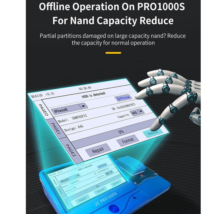 JC BGA110 Nand Module For iPhone 8 ~ 11 Pro Max - free shipping - PMC TechLife - Order now!