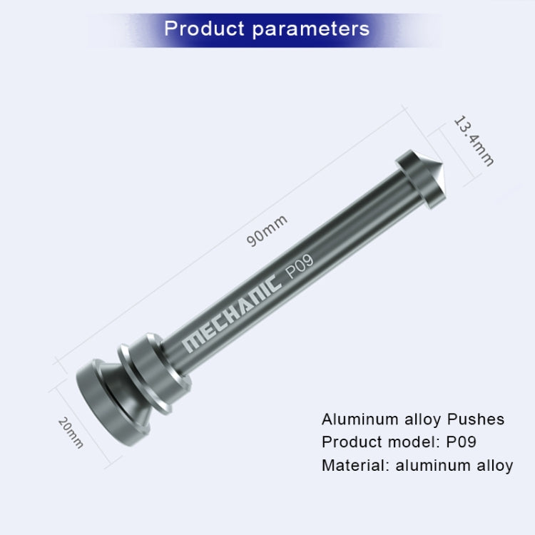 MECHANIC P09 Aluminum Alloy Tube Piston Solder Paste Flux Booster Syringe - Others by MECHANIC | Online Shopping South Africa | PMC TechLife